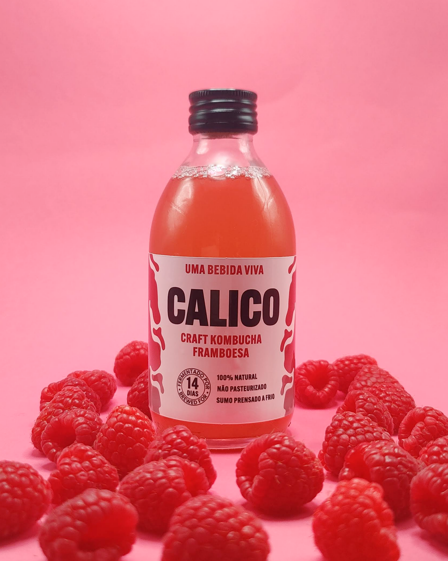 Raspberry Kombucha
